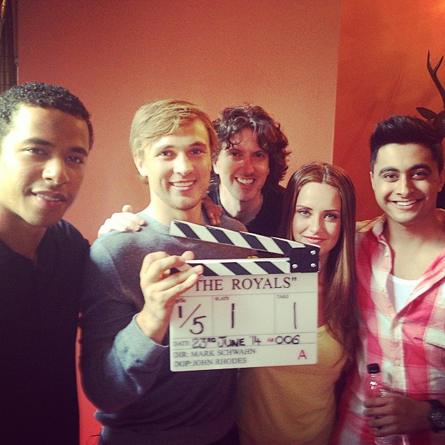 The Royals, Ukweli Roach, William Moseley, Mark Schwahn, Merritt Patterson, Manpreet Bachu The Royals, Ukweli Roach, William Moseley, Mark Schwahn, Merritt Patterson, Manpreet Bachu
